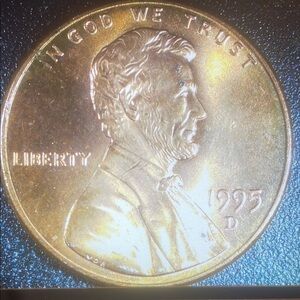 1995 D Lincoln Penny